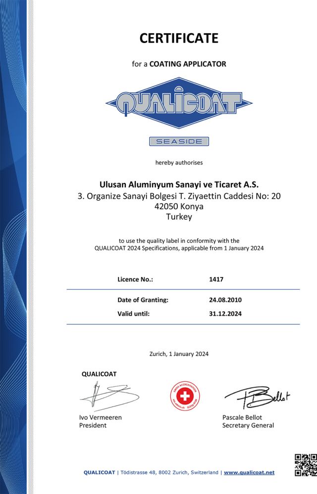 QUALICOAT 1417